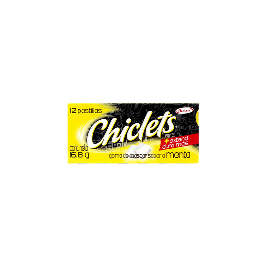 Chiclets Adams 12 pastillas - La Principal de Licores - Medellín