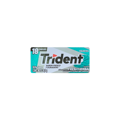 Chiclets Trident Fresh Herbal - La Principal de Licores - Medellín