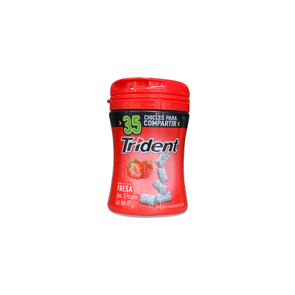 Chiclets Trident Fresa - La Principal de Licores - Medellín