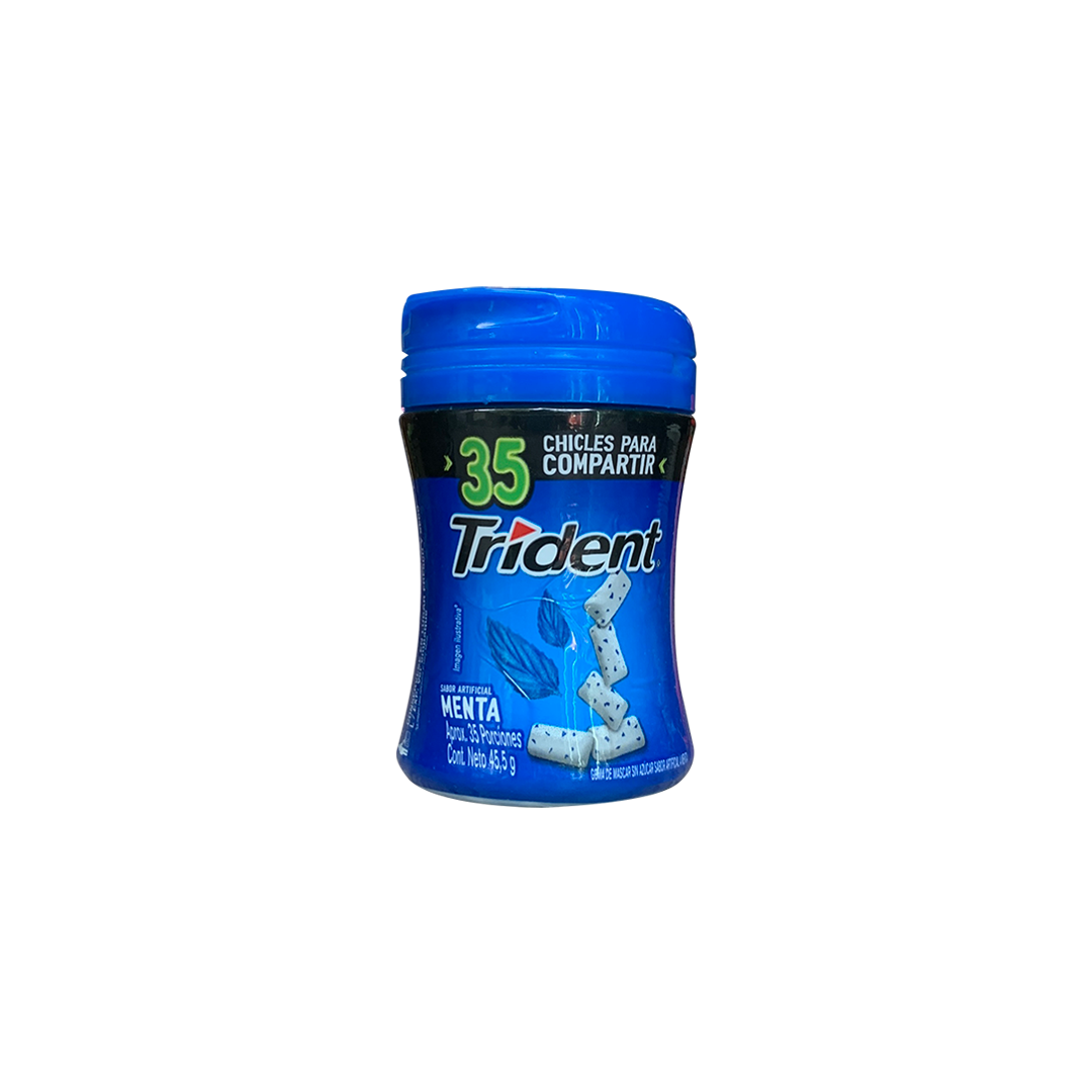 Chiclets Trident Menta - La Principal de Licores - Medellín