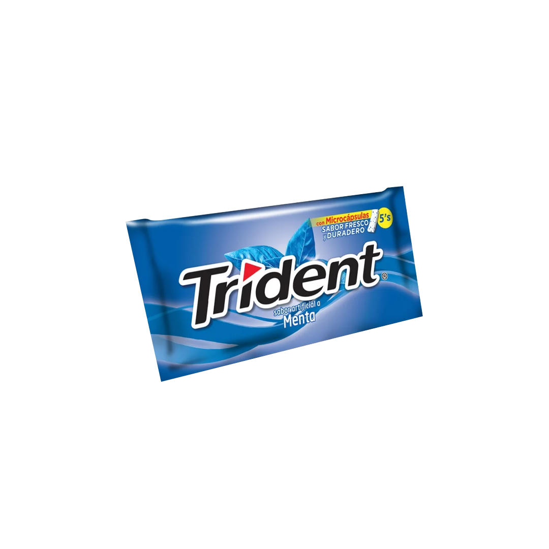 Chiclets Trident Menta - La Principal de Licores - Medellín