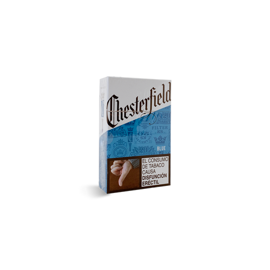 Cigarrillos Chesterfield Blue 20und - La Principal de Licores - Medellín