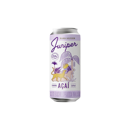 Cóctel Juniper Hard Seltzer Azaí 269ml - La Principal de Licores - Medellín