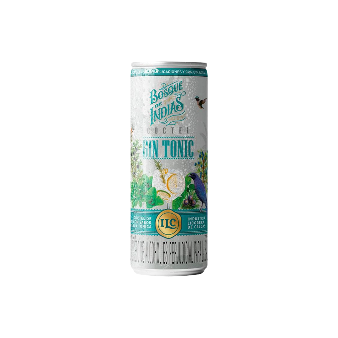 Cóctel Bosque de Indias Gin Tonic 295ml - La Principal de Licores - Medellín