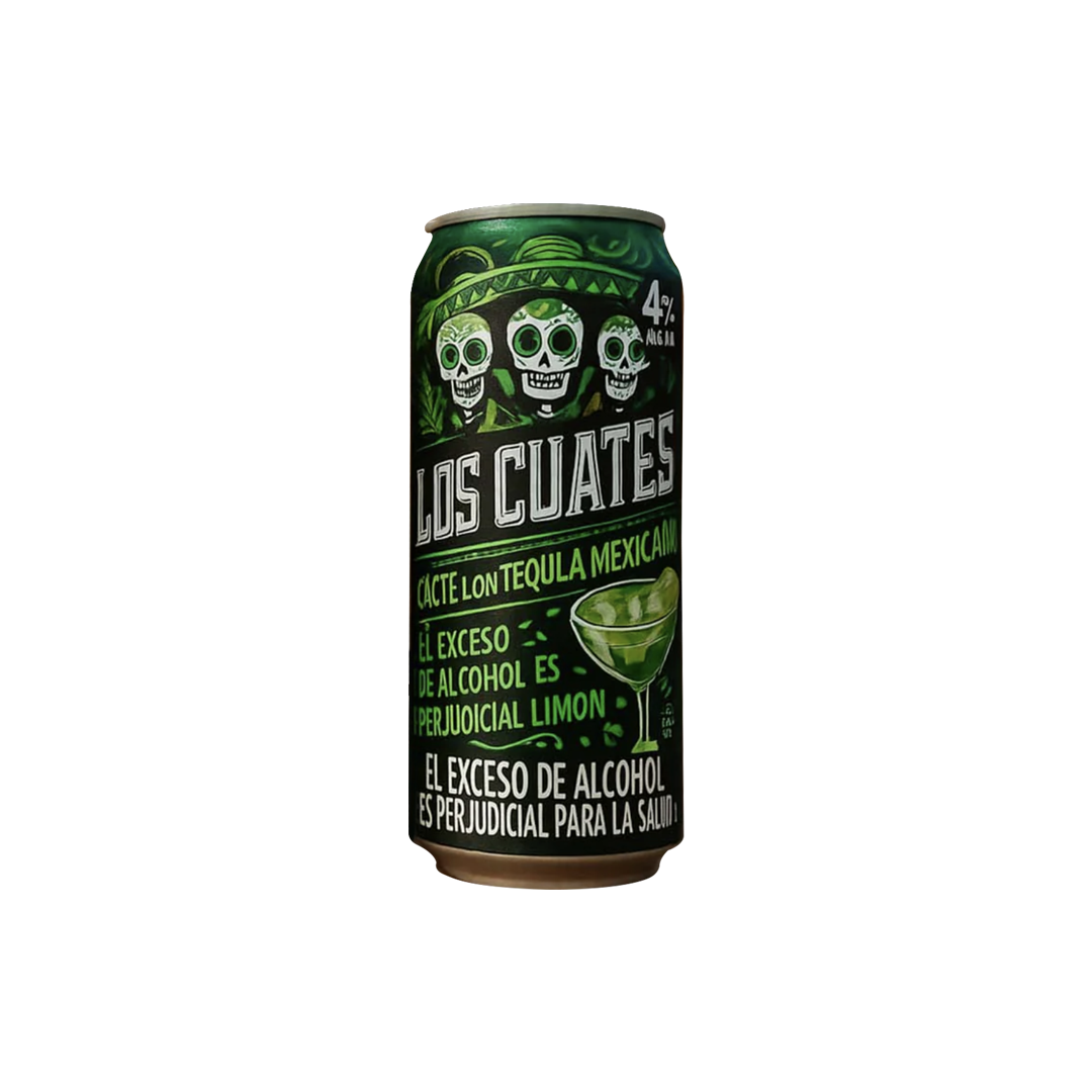 Cóctel Los Cuates Margarita y Limón 269ml - La Principal de Licores - Medellín