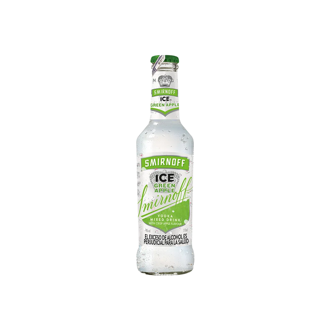 Coctel Smirnoff Ice Green Apple 275ml - La Principal de Licores - Medellín