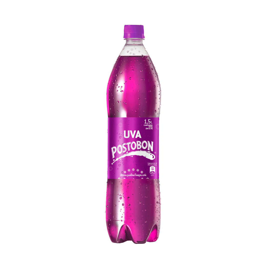 Gaseosa Uva Postobón 1.5lt - La Principal de Licores - Medellín