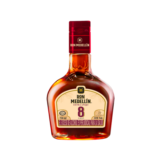 Ron Medellín 8 años Extra Añejo 750ml - La Principal de Licores - Medellín