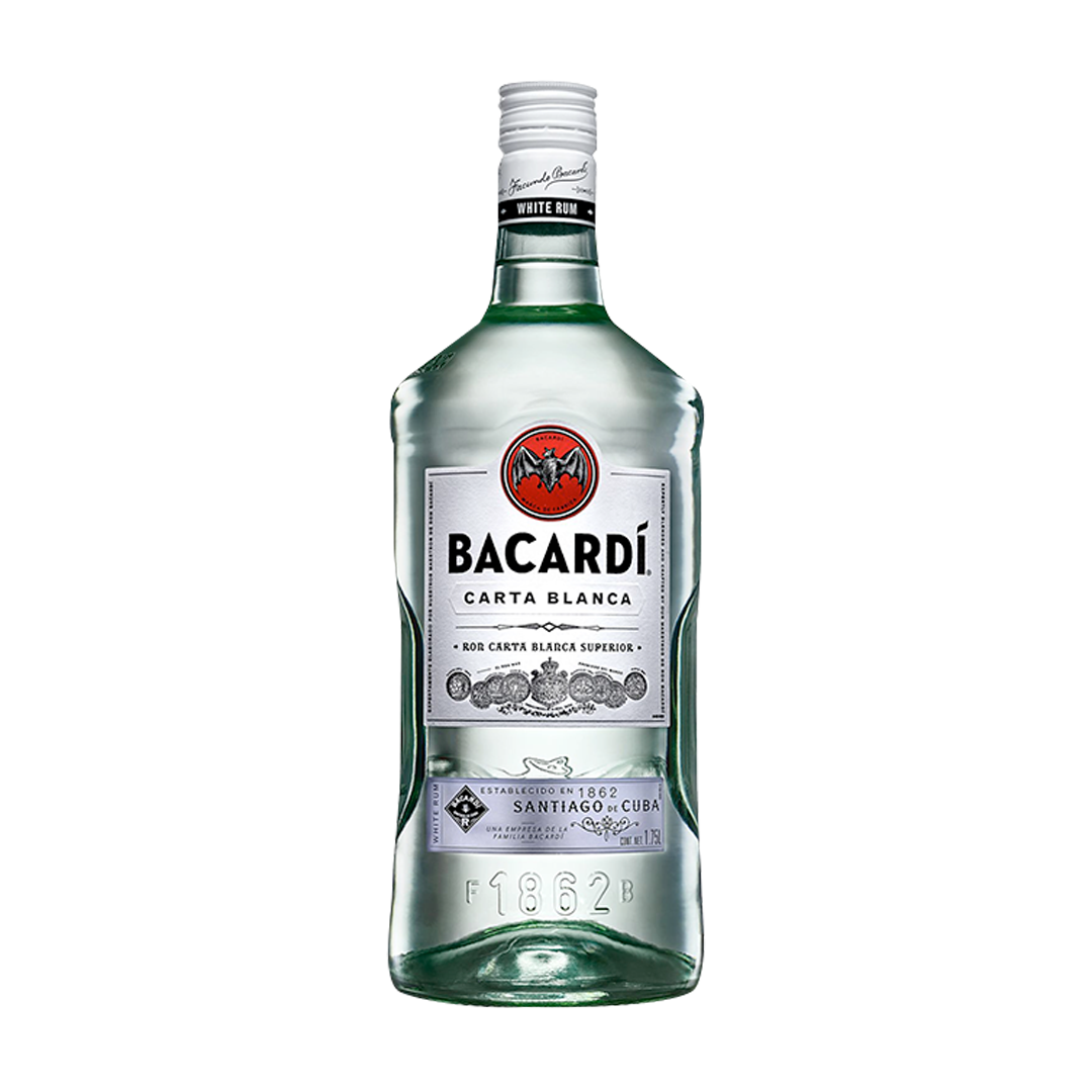 Ron Bacardi Carta Blanca 1750ml - La Principal de Licores - Medellín