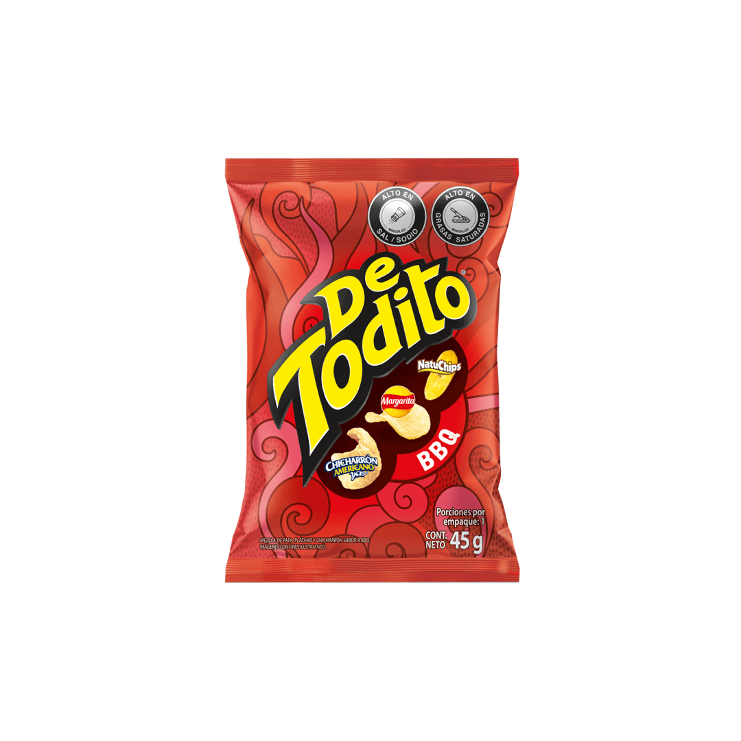 Snack De Todito BBQ 45gr - La Principal de Licores - Medellín