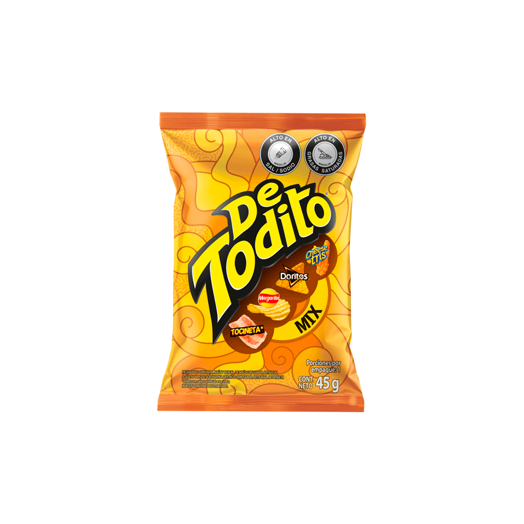 Snack De todito Mix 165gr - La Principal de Licores - Medellín