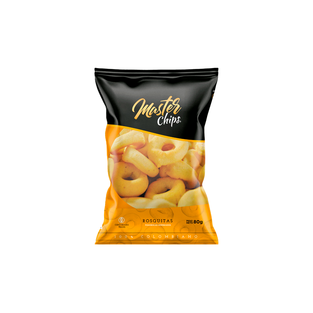 Snack Master Chips Rosquitas 80gr - La Principal de Licores - Medellín