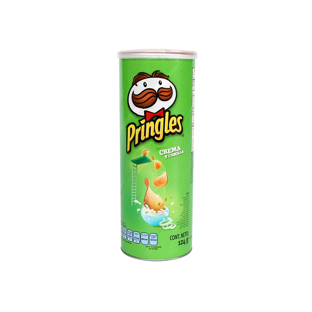 Papas Pringles Crema y Cebolla 124gr - La Principal de Licores - Medellín