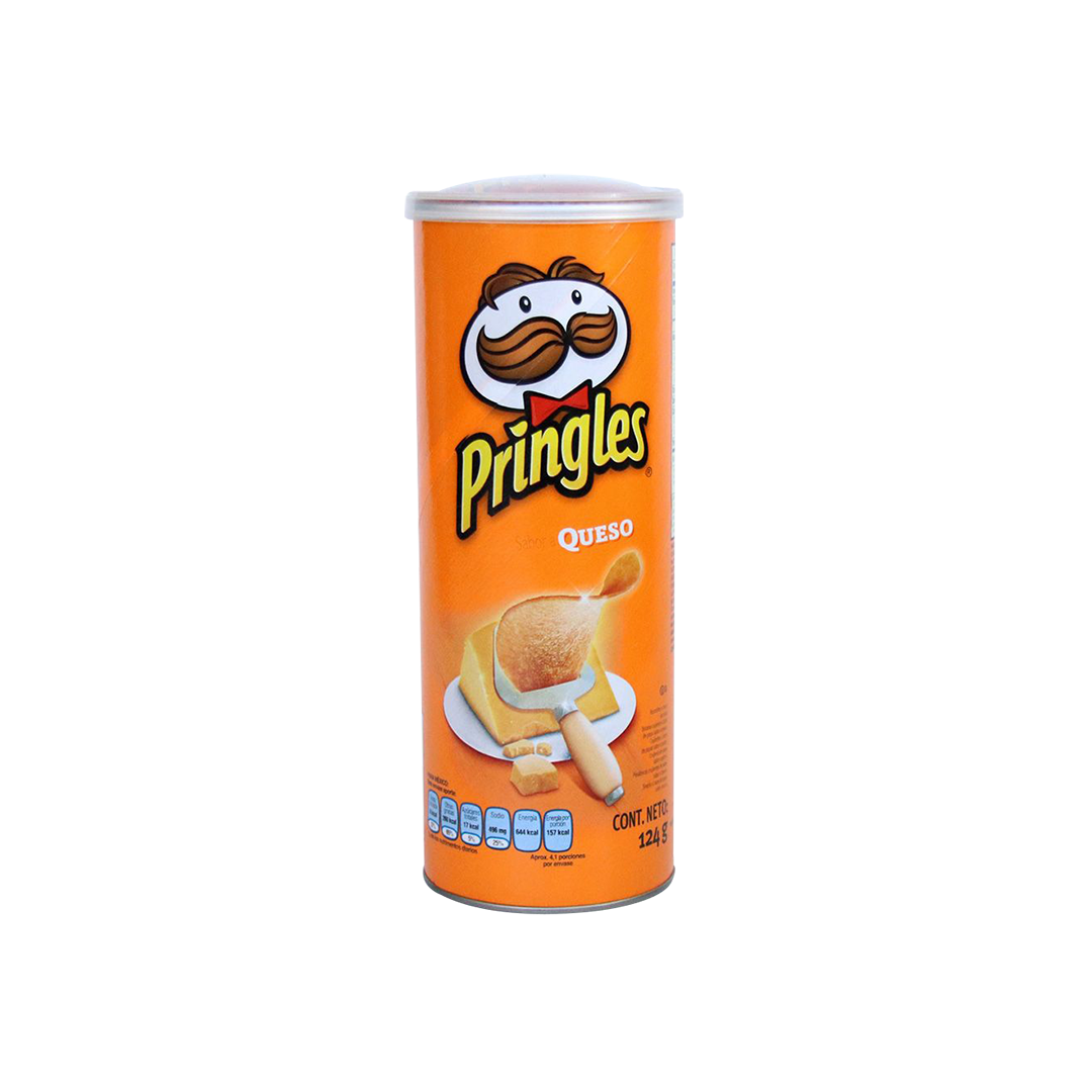 Papas Pringles Queso 124gr - La Principal de Licores - Medellín