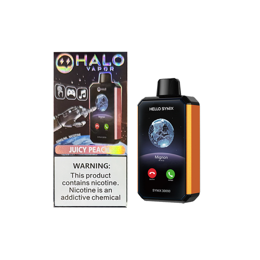 Halo Vapor SYNIX 30000 Juicy Peach - La Principal de Licores - Medellín