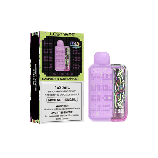 Vap Lost Orion Bar 10000 Raspberry Sour Apple - La Principal de Licores - Medellín