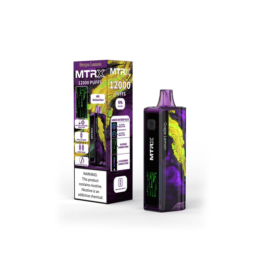 Vap MTRX 12000 Grape Lemon - La Principal de Licores - Medellín