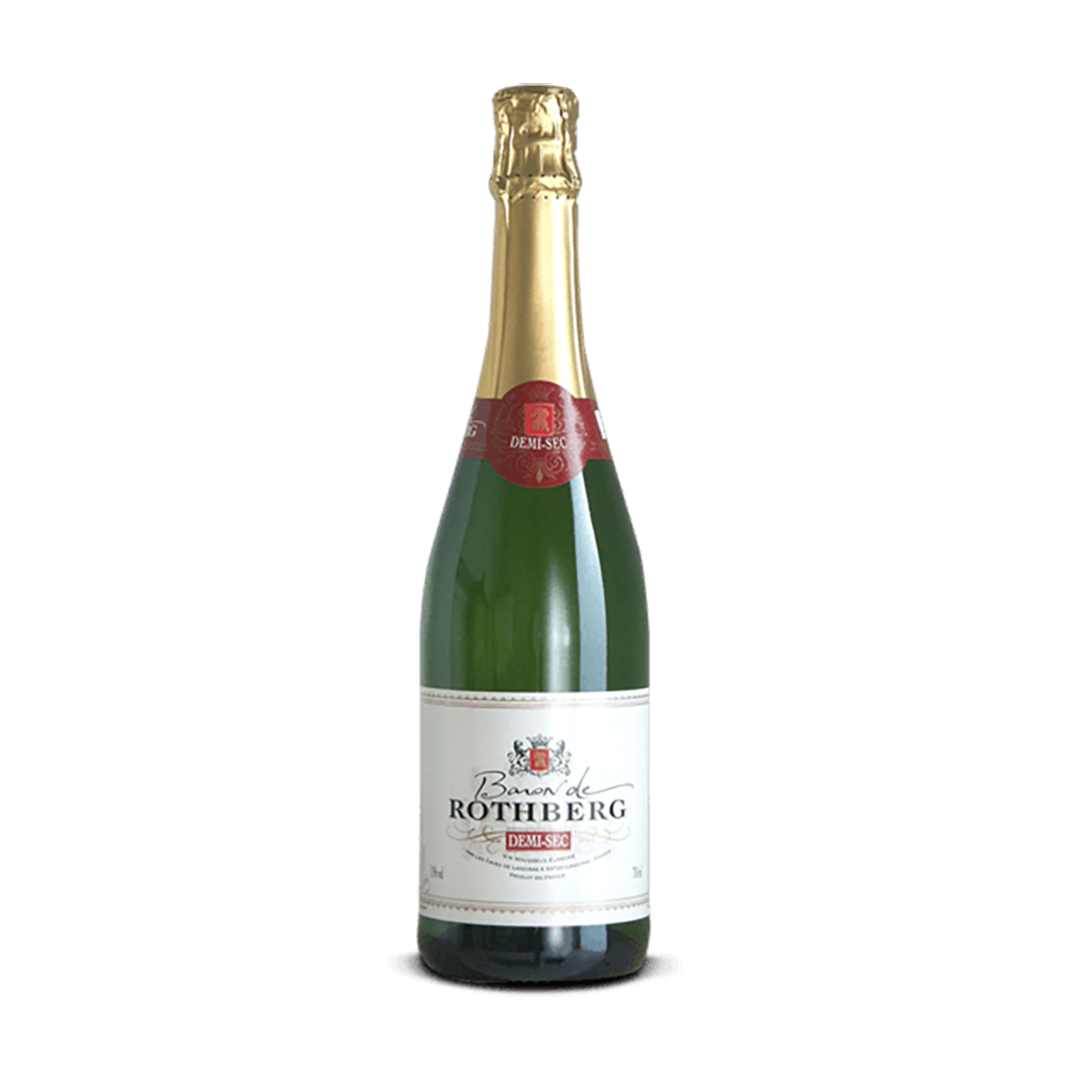 Vino Espumoso Baron de Rothberg Demi-Sec 750ml - La Principal de Licores - Medellín