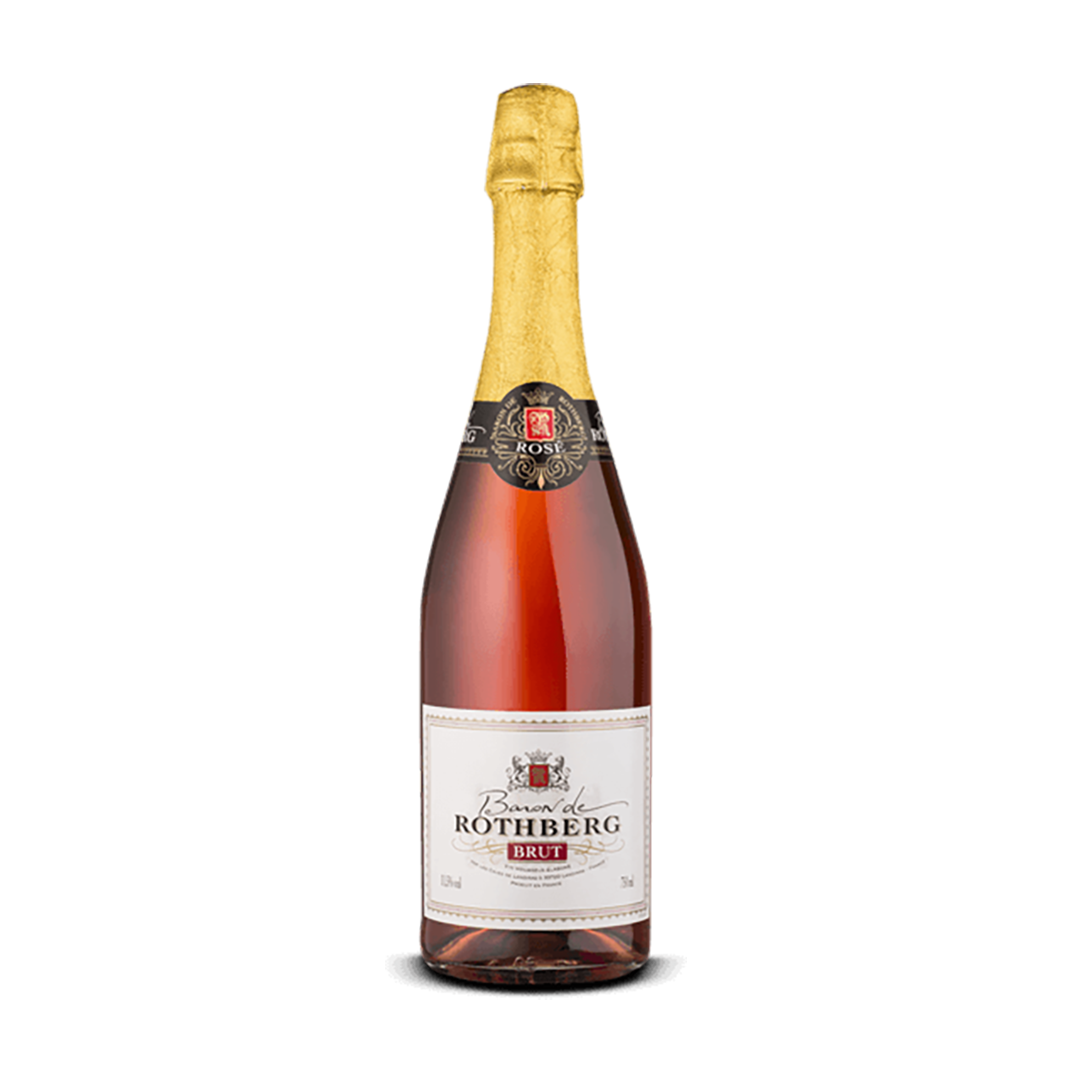 Vino Espumoso Baron de Rothberg Rosado 750ml - La Principal de Licores - Medellín