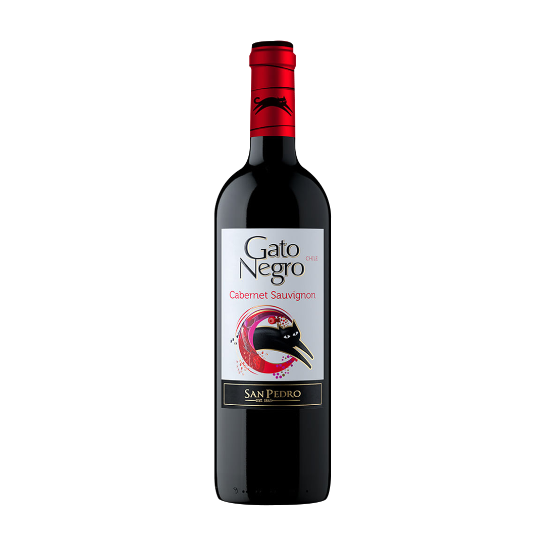 Vino Tinto Gato Negro Cabernet Sauvignon 750ml - La Principal de Licores - Medellín