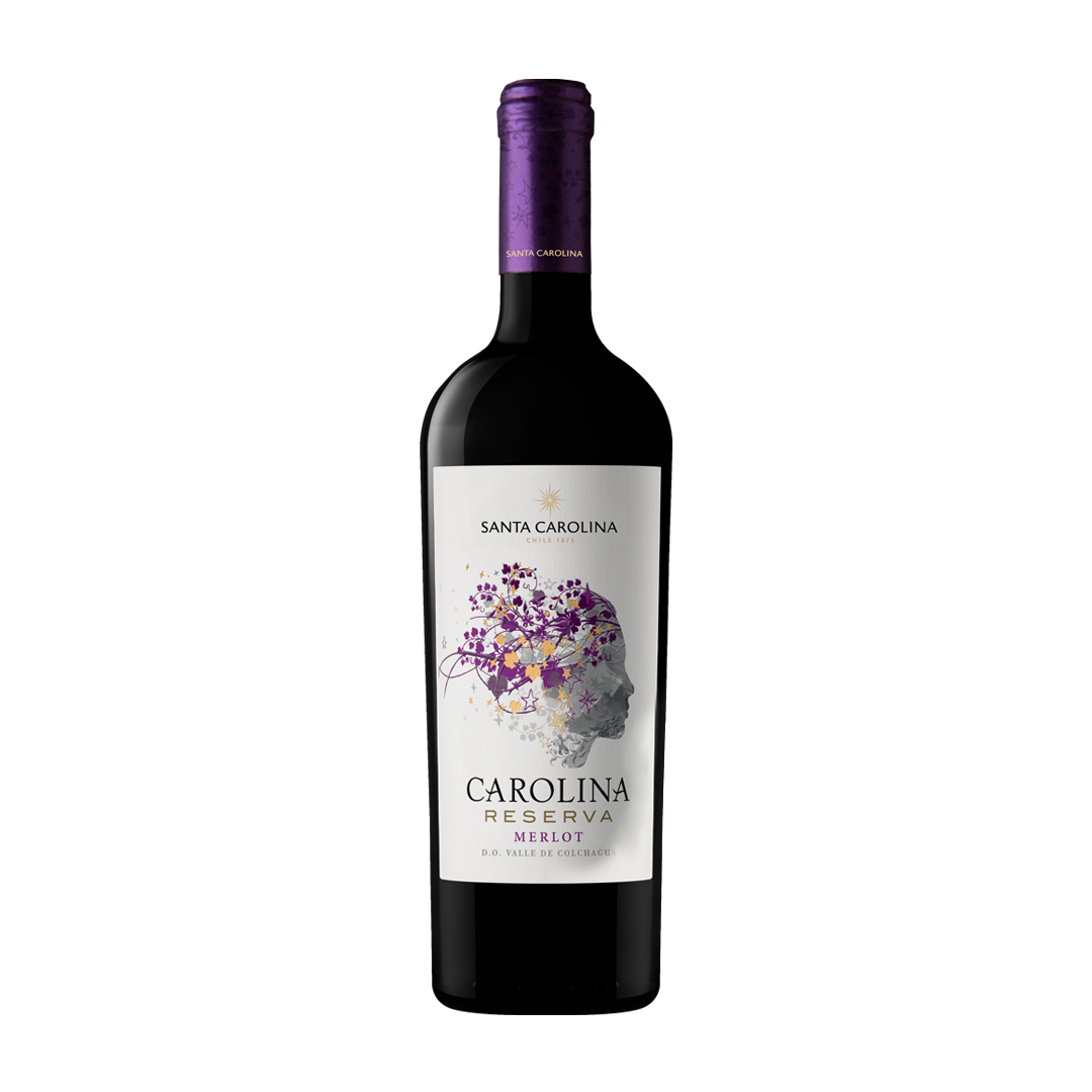 Vino Santa Carolina Reserva Merlot 750ml - La Principal de Licores - Medellín
