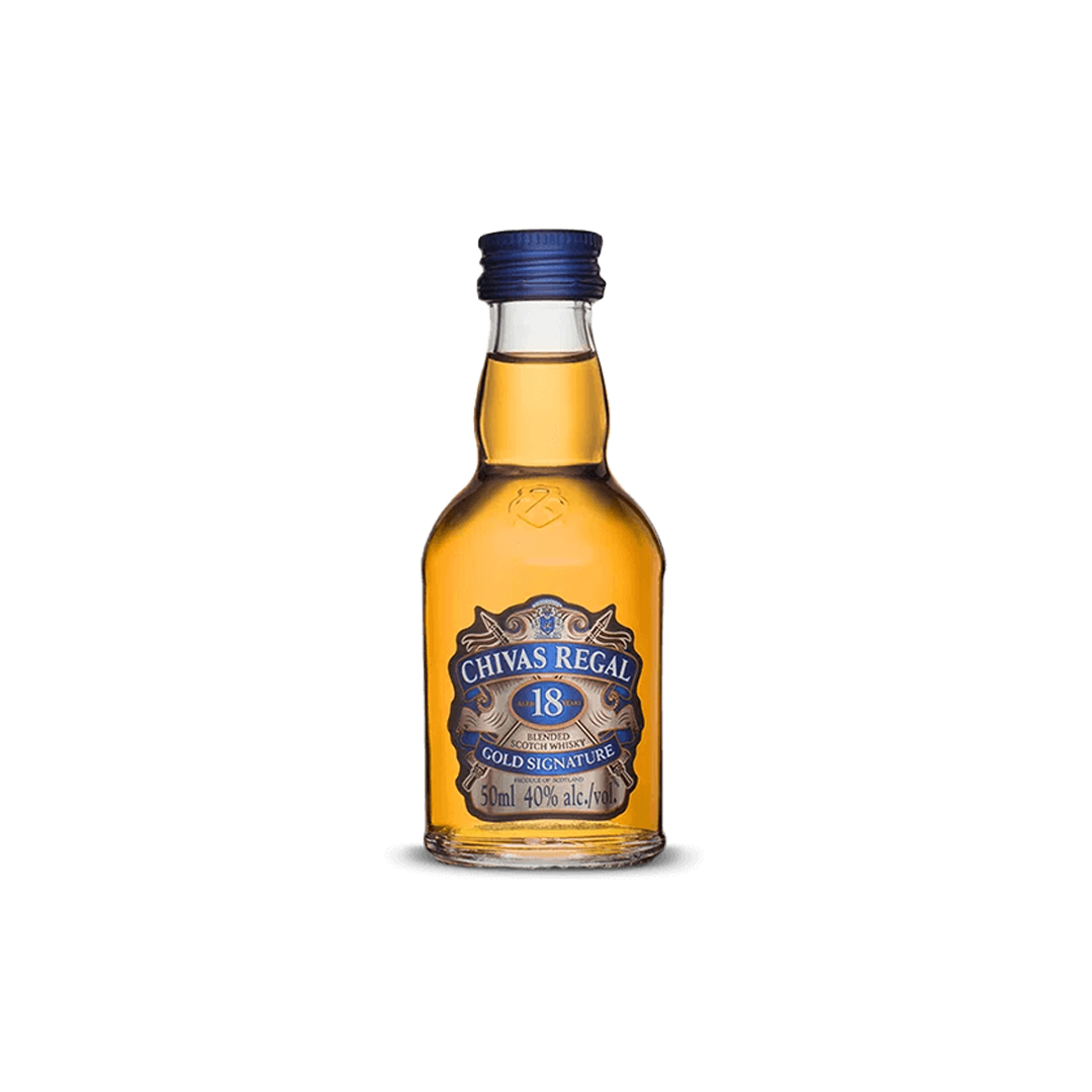 Whisky Chivas Regal 18 50ml - La Principal de Licores - Medellín