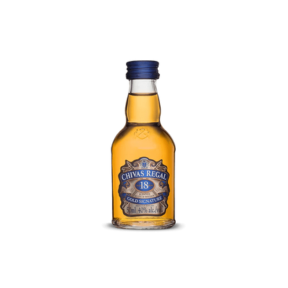 Whisky Chivas Regal 18 50ml - La Principal de Licores - Medellín