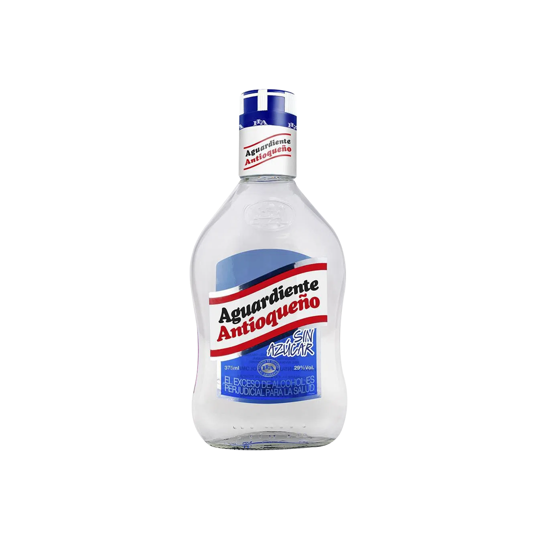 Aguardiente Antioqueño Azul 375ml - La Principal de Licores - Medellín