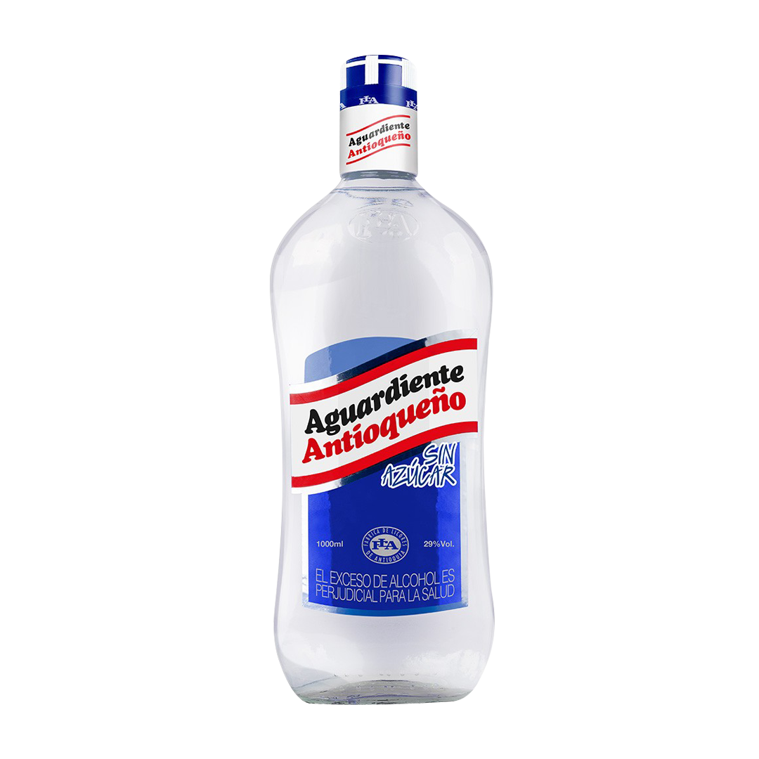 Aguardiente Antioqueño Azul lt - La Principal de Licores - Medellín