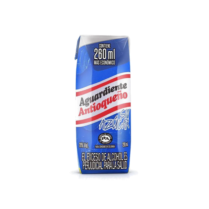 Aguardiente Antioqueño Azul 260ml - La Principal de Licores - Medellín