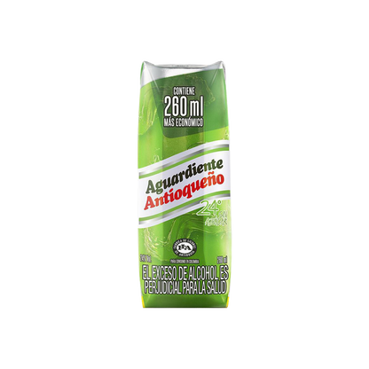 Aguardiente Antioqueño Verde 260ml - La Principal de Licores - Medellín