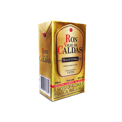 Ron Viejo de Caldas Tradicional 250ml - La Principal de Licores - Medellín