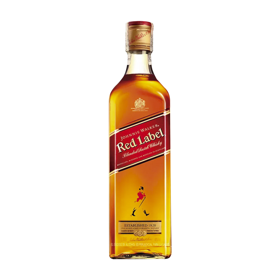 Whisky Johnnie Walker Red Label 1lt - La Principal de Licores - Medellín